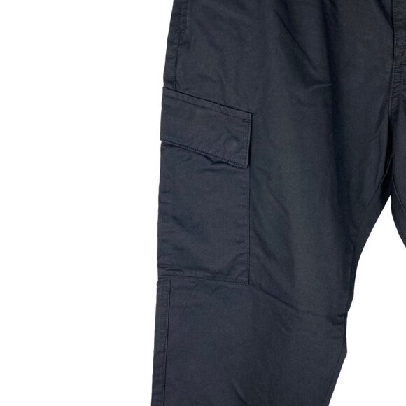 Zanerobe Men's Black Hike Jumpa Tapered Cargo Pocket Pant in US 32 - Picture 6 of 13